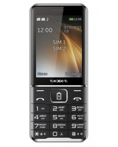 Сотовый телефон Texet TM-D421 черный | emobi