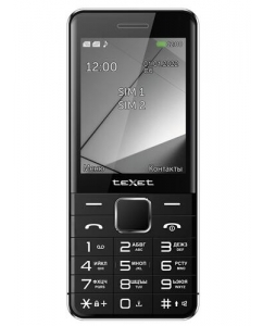 Купить Сотовый телефон Texet TM-425 черный в E-mobi