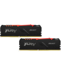 Оперативная память Kingston FURY Beast Black RGB [KF436C18BBA/32] 64 ГБ | emobi