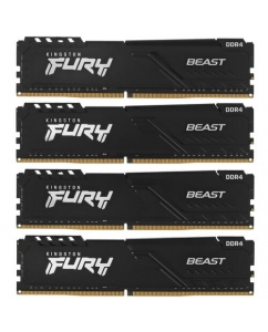 Оперативная память Kingston FURY Beast Black [KF432C16BBK4/32] 32 ГБ | emobi