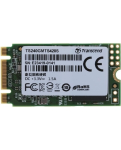 Купить 240 ГБ SSD M.2 накопитель Transcend MTS420 [TS240GMTS420S] в E-mobi