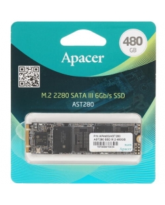 Купить 480 ГБ SSD M.2 накопитель Apacer AST280 [AP480GAST280-1] в E-mobi