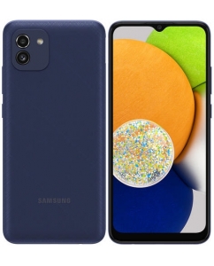 6.5" Смартфон Samsung Galaxy A03 32 ГБ синий | emobi
