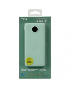Купить Портативный аккумулятор TFN Razer LCD зеленый в E-mobi