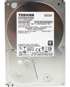 Купить 2 ТБ Жесткий диск Toshiba DT01 [DT01ACA200] в E-mobi
