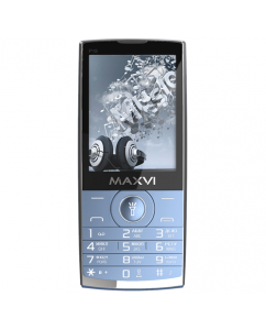Купить Сотовый телефон Maxvi P19 голубой в E-mobi