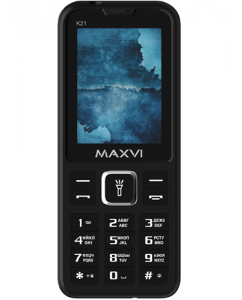Купить Сотовый телефон Maxvi K21 черный в E-mobi