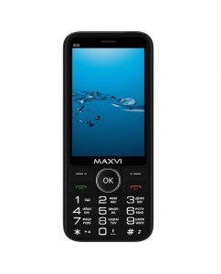 Купить Сотовый телефон Maxvi B35 черный в E-mobi