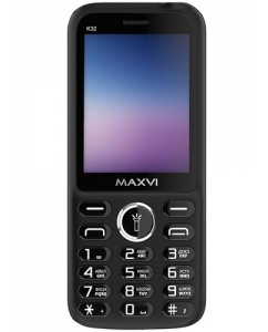 Купить Сотовый телефон Maxvi K32 черный в E-mobi