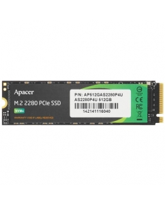 Купить 512 ГБ SSD M.2 накопитель Apacer AS2280P4U [AP512GAS2280P4U-1] в E-mobi