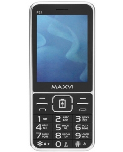Купить Сотовый телефон Maxvi P21 черный в E-mobi