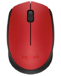 Мышь беспроводная Logitech M170 [910-004648] красный | emobi