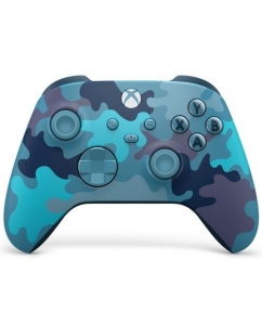 Купить Геймпад беспроводной Microsoft Xbox Wireless Controller (Mineral Camo) голубой в E-mobi