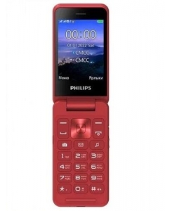 Купить Сотовый телефон Philips E2602 красный в E-mobi