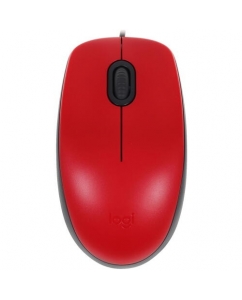 Купить Мышь проводная Logitech M110s Red [910-005501] красный в E-mobi