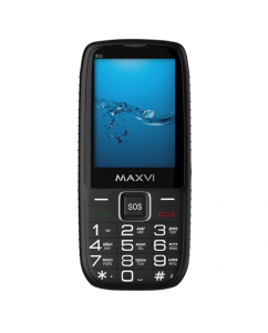 Купить Сотовый телефон Maxvi B32 черный в E-mobi