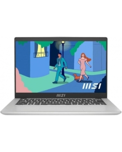Ноутбук MSI Modern 14 C12M-240XRU, 14",  IPS, Intel Core i5 1235U, 512ГБ SSD,  Intel Iris Xe graphics , серебристый | emobi