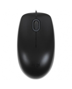 Мышь проводная Logitech Mouse B110 SILENT [910-005502] черный | emobi