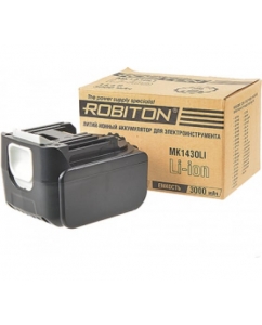 Купить Аккумулятор MK1430LI (14.4 В, 3 Ач) для электроинструментов Makita Robiton 15886 в E-mobi