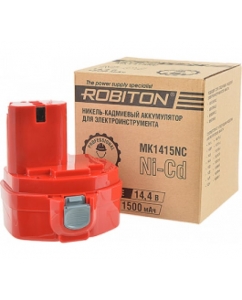 Аккумулятор MK1415NC (14.4 В, 1.5 Ач) для электроинструментов Makita Robiton 15885 | emobi