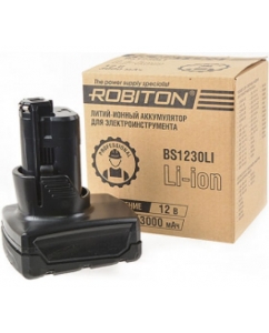 Купить Аккумулятор BS1230LI (12 В, 3 Ач) для электроинструментов Bosch Robiton 16525 в E-mobi