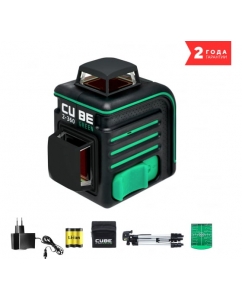 Лазерный уровень ADA Cube 2-360 Green Professional Edition А00534 | emobi