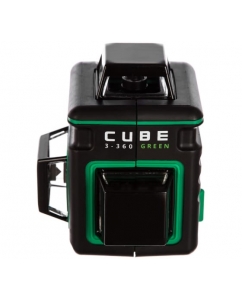 Лазерный уровень ADA CUBE 3-360 GREEN Basic Edition А00560 | emobi