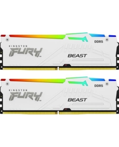 Оперативная память Kingston FURY Beast White RGB [KF560C40BWAK2-32] 32 ГБ | emobi