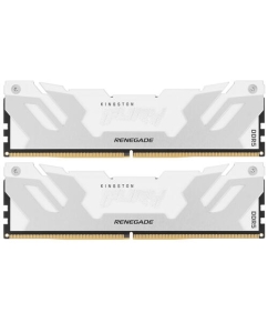 Оперативная память Kingston Fury Renegade White [KF572C38RWK2-32] 32 ГБ | emobi