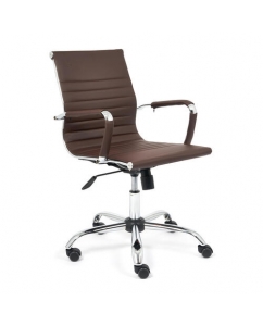 Кресло офисное Tetchair Urban-Low коричневый | emobi