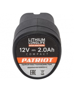 Батарея аккумуляторная Li-ion для шуруповертов серии The One Patriot (1165) 180201109 | emobi