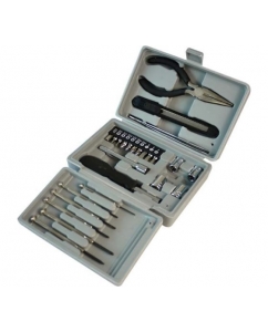 Набор инструментов 26 предметов (серый, 164x49x107 мм) Stinger W0402 | emobi