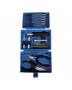 Набор инструментов 26 предметов (164x49x107 мм, синий) Stinger W0414 | emobi