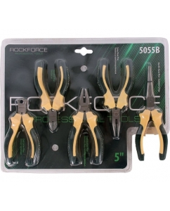 Набор шарнирно-губцевого инструмента ROCKFORCE 5 предметов RF-5055B | emobi