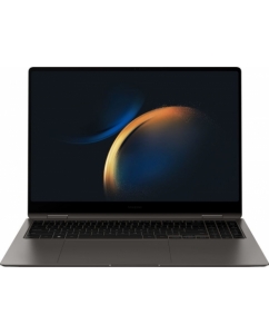 Ноутбук Samsung Galaxy Book 3 Pro 360 NP960, 16",  трансформер,  AMOLED, Intel Core i7 1360P, Intel Evo, 12-ядерный, 16ГБ LPDDR5, 512ГБ SSD,  Intel Iris Xe graphics , темно-серый  | emobi