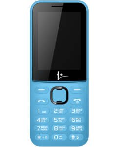 Сотовый телефон F+ F240L голубой | emobi