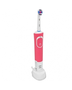 Купить Электрическая зубная щетка Braun Oral-B Vitality D100.413.1 CrossAction розовый в E-mobi