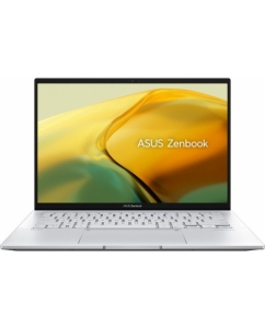 Ноутбук ASUS Zenbook 14 UX3402VA-KP308, 14",  IPS, Intel Core i7 1360P, 12-ядерный, 16ГБ LPDDR5, 1ТБ SSD,  Intel Iris Xe graphics , серебристый  | emobi