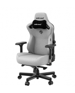 Купить Кресло игровое ANDASEAT Anda Seat Kaiser 3, цвет серый, размер XL (180кг), материал ткань (модель AD12) в E-mobi