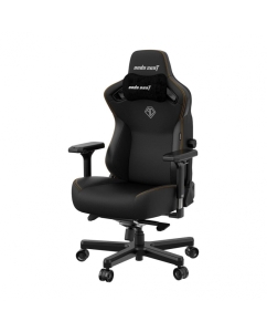 Купить Кресло игровое ANDASEAT Anda Seat Kaiser 3, цвет чёрный, размер XL (180кг), материал экокожа (модель AD12) в E-mobi