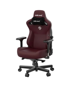 Купить Кресло игровое ANDASEAT Anda Seat Kaiser 3, цвет бордовый, размер XL (180кг), материал экокожа (модель AD12) в E-mobi