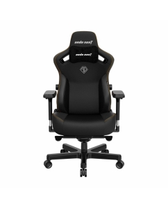 Купить Кресло игровое ANDASEAT Anda Seat Kaiser 3, цвет черный, размер L (120кг), материал экокожа (модель AD12) в E-mobi