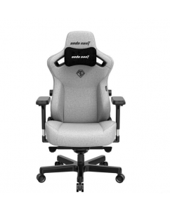 Купить Кресло игровое ANDASEAT Anda Seat Kaiser 3, цвет серый, размер L (120кг), материал ткань (модель AD12) в E-mobi