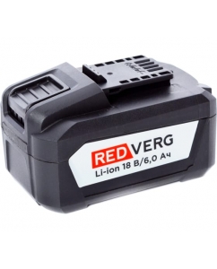 Аккумулятор REDVERG Li-Ion 18V, 6.0Ач (730041) 6681091 | emobi