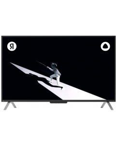 50" (127 см) Телевизор LED Яндекс ТВ Станция с Алисой черный | emobi