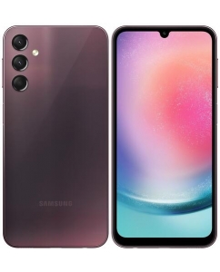 6.5" Смартфон Samsung Galaxy A24 128 ГБ бордовый | emobi