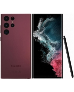 6.8" Смартфон Samsung Galaxy S22 Ultra 256 ГБ бордовый | emobi