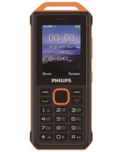 Сотовый телефон Philips E2317 оранжевый | emobi