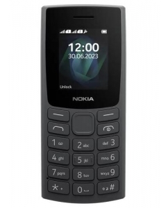Купить Сотовый телефон Nokia 105SS (2023) серый в E-mobi