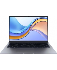Ноутбук Honor MagicBook X16 5301AFHH, 16", 2023, IPS, Intel Core i5 12450H 2ГГц, 8-ядерный, 16ГБ LPDDR4x, 512ГБ SSD,  Intel UHD Graphics, Windows 11 Home, серый | emobi